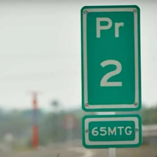 Foto de señal PR, en nota de qué significan los números de señal PR en vías de Colombia: detrás hay beneficio