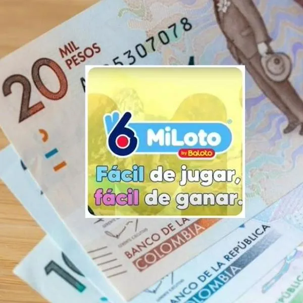 Fotos de dinero colombiano y Miloto, en nota de Miloto, resultados de viernes 21 de marzo de 2025, números hoy último sorteo 297