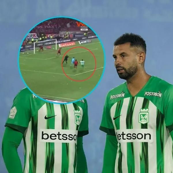 Edwin Cardona le gritó gol a arquero en clásico Nacional vs. Medellín