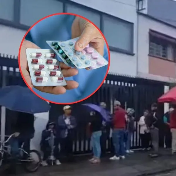 Filas para reclamar medicamentos en EPS de Quindío. Pacientes amenazan con armas para recibirlos