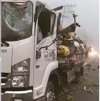 Impresionante choque en la vía Tunja-Bogotá: vehículos quedaron destruidos y hay heridos