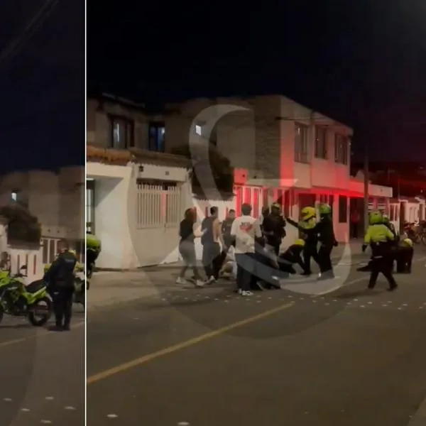 Captura de video pelea en Castilla.
