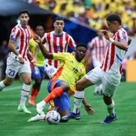 Foto de Jefferson Lerma, en nota de cómo le ha ido a Selección Colombia contra Paraguay de local en Eliminatorias