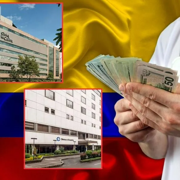 Clínicas de El Country y La Colina, médico y dinero colombiano.