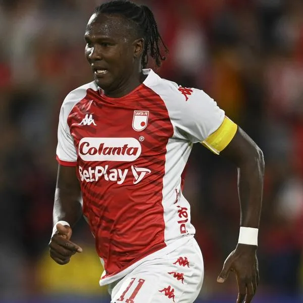 Furia de Rodallega por polémico gesto de Neýser Villarreal de Millonarios