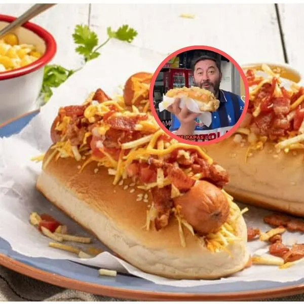 ¿Dónde comer el perro más grande de Bogotá? Queda en Bosa y es con doble salchicha