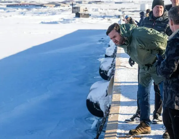 Los comentarios de J.D. Vance desde Groenlandia irritan al gobierno danés