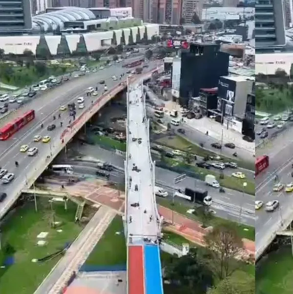 Nuevo puente en calle 80 con avenida Boyacá, en Bogotá