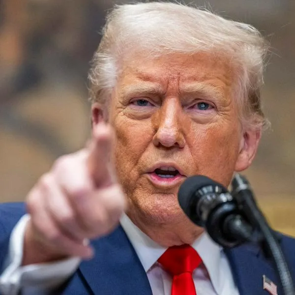 US President Donald Trump speaks in the Roosevelt Room of the White House in Washington, DC, on March 3, 2025. (Photo by ROBERTO SCHMIDT / AFP)