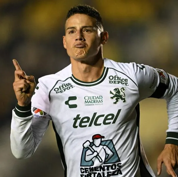 James Rodríguez, a propósito de su reacción tras la derrota de León ante Pumas: video