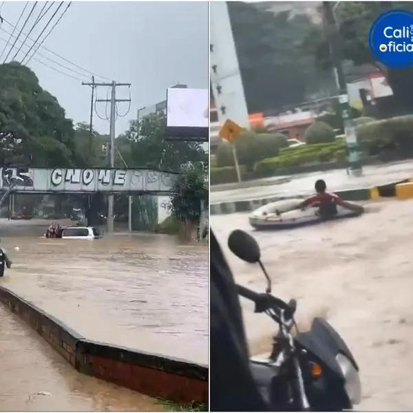 Inundaciones en Cali: videos de la emergencia que se dio por las fuertes lluvias