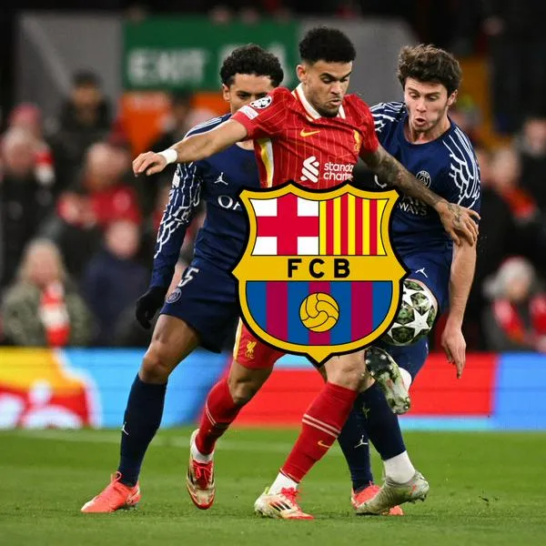 Luis Díaz y el Barcelona.