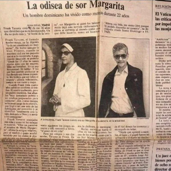EN VIDEO: Sor Margarita, el hombre que vivió como monja durante 22 años y dejó embarazada a una novicia