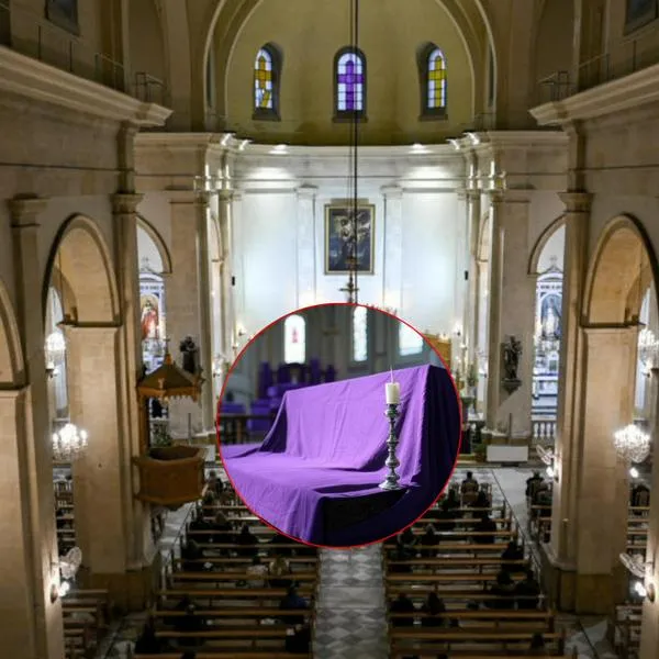 ¿Por qué en Semana Santa tapan los santos e imágenes religiosas? 