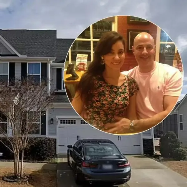 Esta es la mansión en la que murió la colombiana Lina Zapata. También fallecieron su esposo y exgerente de Bloomberg LP, Richard Samarel, y su hija