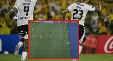 Bucaramanga vs Colo Colo: polémico gol con doble revisión del VAR