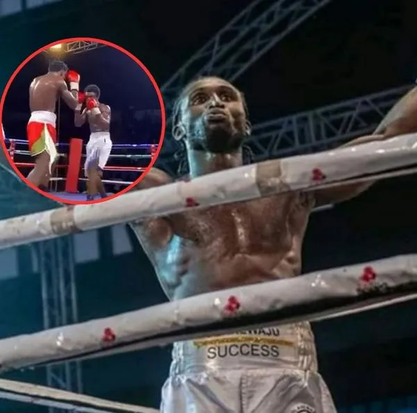 Gabriel Oluwasegun Olanrewaju, boxeador que murió durante una pelea y quedó en video