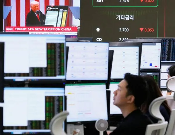 Las principales bolsas del mundo caen tras la guerra comercial desatada por Trump