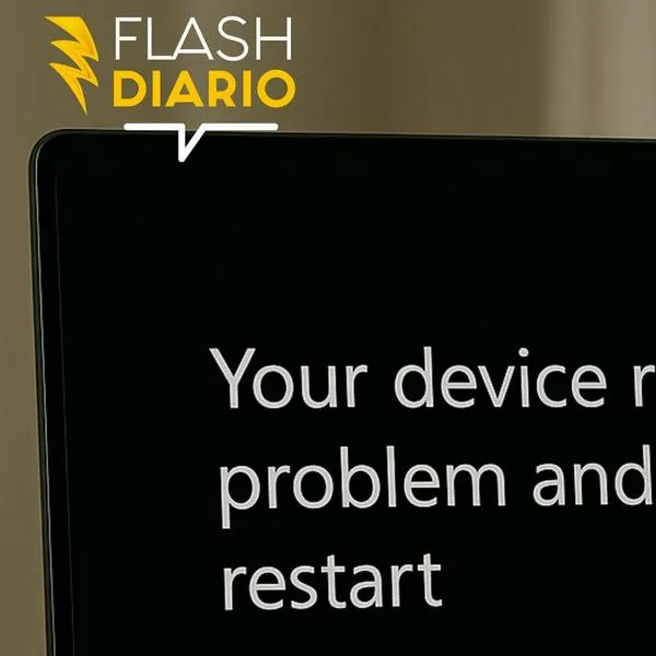 La pantalla azul de Windows cambia