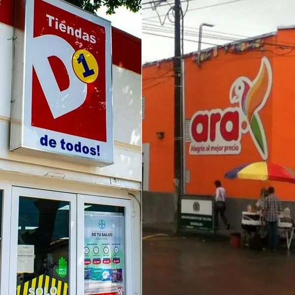 D1 es la empresa con más puntos y líder en el comercio en Colombia. Ara crece su negocio y pasó de las 1.600 tiendas.