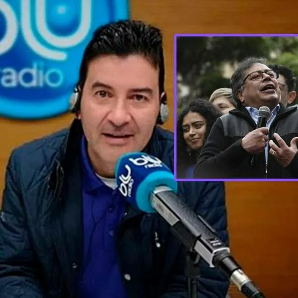 Néstor Morales, Gustavo Petro.