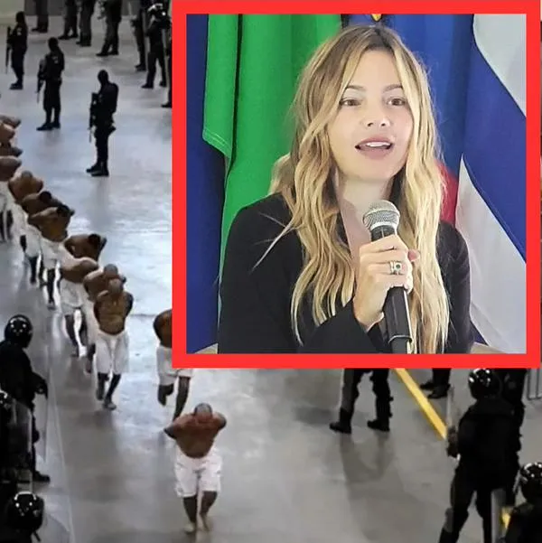 Johana Bahamón estuvo en megacárceles de Bukele y detalles la sorprendieron