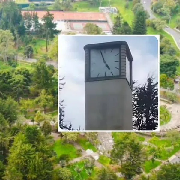 Foto de Parque Nacional y reloj suizo, en nota de qué se puede hacer en Parque Nacional de Bogotá: hay reloj suizo por una amistad