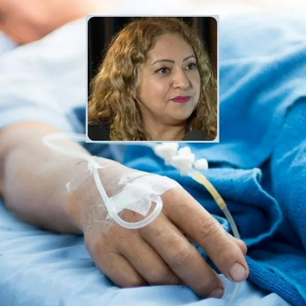 Foto de paciente y Esperanza Cruz, en nota de qué nos pasa justo antes de morir, según tanatóloga: habló sobre olor y energía