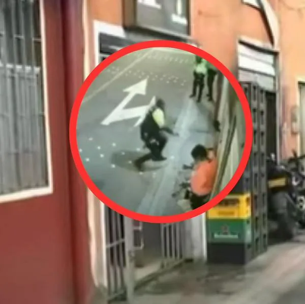 Policía vivió susto en Bogotá: casi muere al recibir 12 puñaladas por imponer comparendo. Otros 3 uniformados fueron agredidos por perros. 