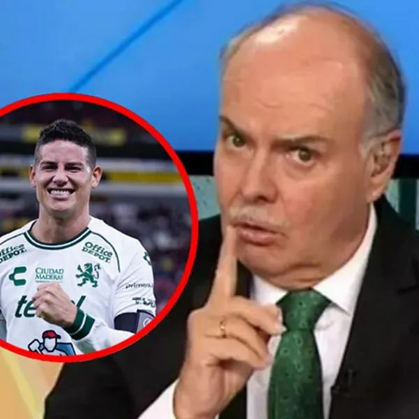 Iván Mejía, duro contra James, por nueva pataleta en un partido en México