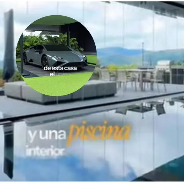 ¿Cuál es la casa más costosa de Colombia? Es la única que tiene Lamborghini Huracán