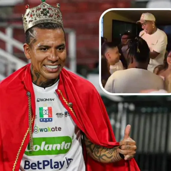 Revelan video de Dayro Moreno, jugador del Once Caldas que se fue de fiesta al convertirse en máximo goleador histórico de Colombia.