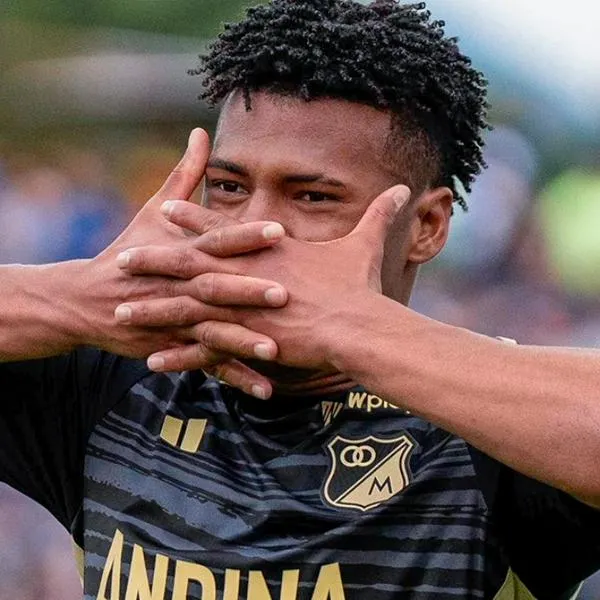Luis Marimón, delantero de Millonarios
