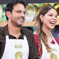 Alejandro Estrada y Dominica Duque derrochan amor en los premios India Catalina.
