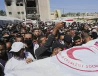 Rescatistas muertos en Gaza: guerra de comunicaciones entre la Media Luna Roja e Israel