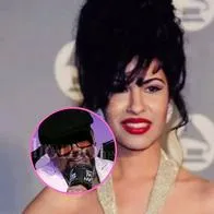 'A. B.' Quintanilla, el hermano de Selena, durante una entrevista, la cual abandonó porque un periodista le preguntó sobre Yolanda Saldívar