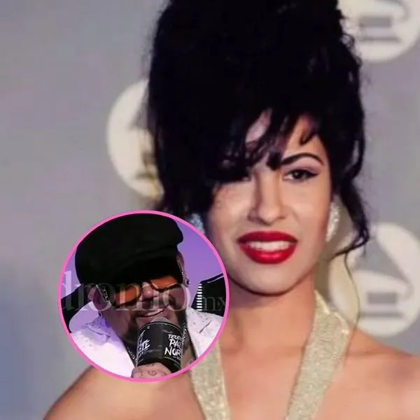 'A. B.' Quintanilla, el hermano de Selena, durante una entrevista, la cual abandonó porque un periodista le preguntó sobre Yolanda Saldívar