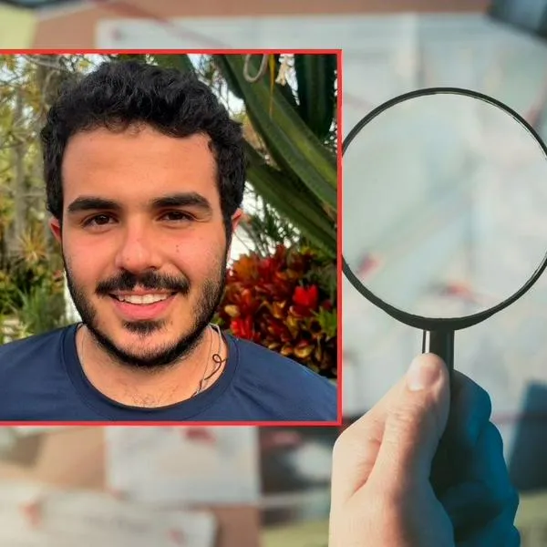 Emanuel Morales, joven desaparecido en Bogotá.