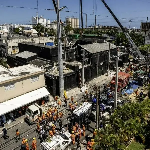 Imágenes de cómo quedó la discoteca Jet Set en República Dominicana luego del colapso del techo