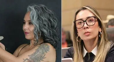María José Pizarro y Katherine Miranda.