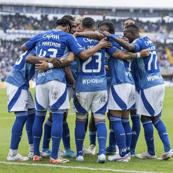 Jugadores de Millonarios.