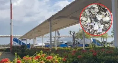 Robo millonario en aeropuerto de Riohacha deja dudas por ayuda de trabajadores