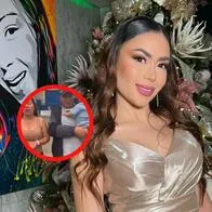 Papás de 'Epa Colombia' celebraron el cumpleaños de su nieta afuera de la cárcel.