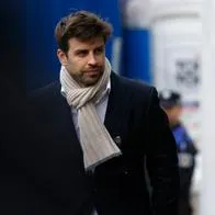 Former Spanish footballer Gerard Pique arrives to testify at a court in Majadahonda on March 14, 2025. The former Spanish footballer Gerard Pique has been summoned to testify today by the judge as an indicted suspect in a corruption case related to the relocation contract of the Spanish Super Cup to Saudi Arabi (Photo by OSCAR DEL POZO / AFP)