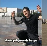 Colombiano visitó Albania y desmintió que sea el 