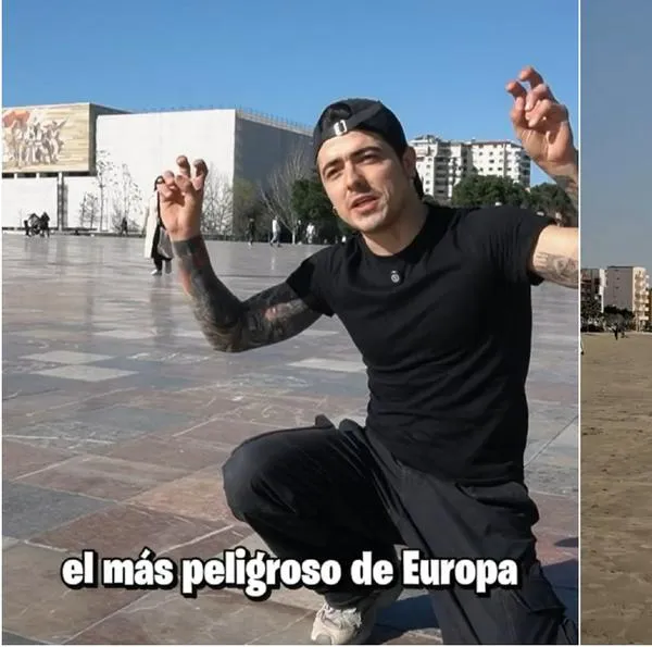 Colombiano visitó Albania y desmintió que sea el "país más peligroso del mundo"