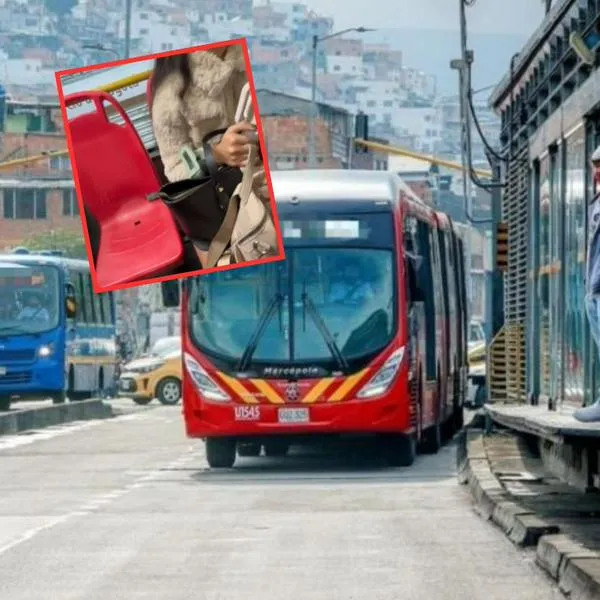 En un bus de Transmilenio, pasajeros venden pasajes a 1.000 pesos y se hacen virales