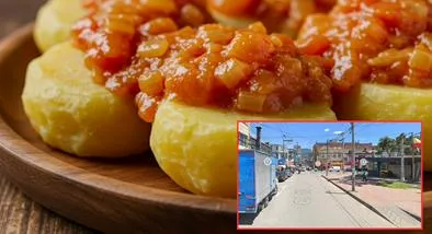 ¿Dónde comer papas chorreadas en Bogotá? Hay lugar famoso desde $ 4.000
