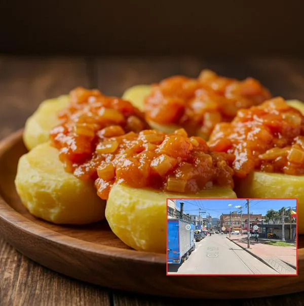 ¿Dónde comer papas chorreadas en Bogotá? Hay lugar famoso desde $ 4.000