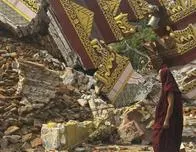 Birmania recibe el año nuevo de luto por las víctimas del terremoto